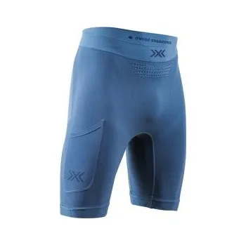 Pánské kraťasy X-BIONIC XCEED RUN SHORT TIGHTS MEN SLATE BLUE/MARINE modrá M