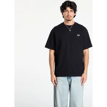 Pánské tričko Tričko FRED PERRY Relaxed T-Shirt Black M