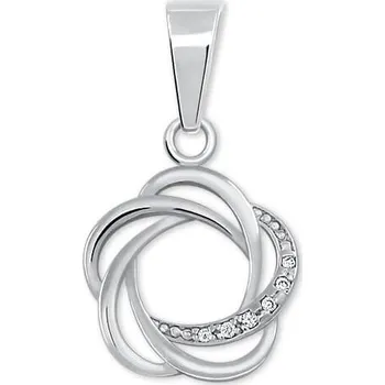 Přívěsek Brilio Silver Originální stříbrný přívěsek pro ženy 446 001 00374 04 + 2 měsíce na vrácení zboží