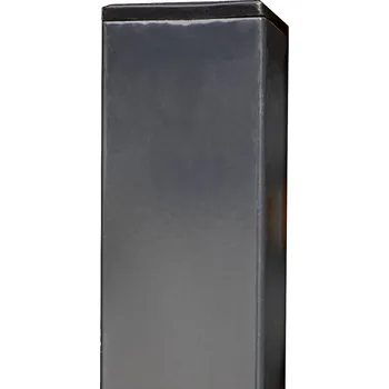 Plotový sloupek Sloupek silnostěnný – průměr 100x100 mm, délka 250 cm, antracit