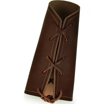 Karnevalový kostým imago Kožený nátepník Barbar, barva černá