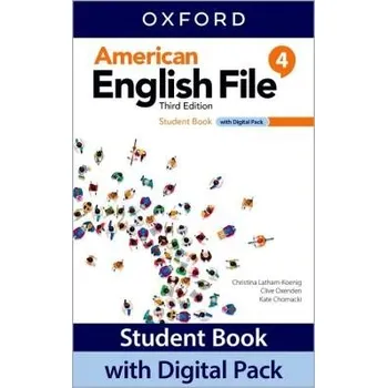 Anglický jazyk American English File Third Edition Level 4: Student's Book with Digital pack