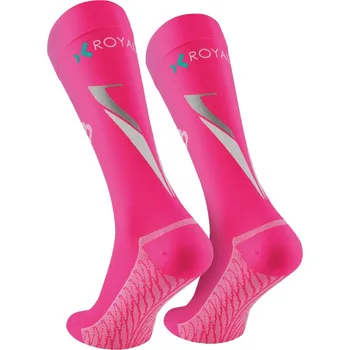 Pánská móda ROYAL BAY Therapy - Kompresní podkolenky - Růžová neon/L long