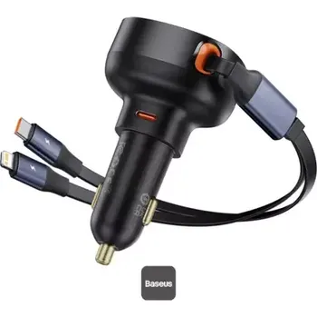 Baseus Enjoyment s kabelem Lightning/USB-C černá (C00057802111-00)