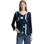 Tom Tailor dámské triko 1047746 11019 Modrá XL