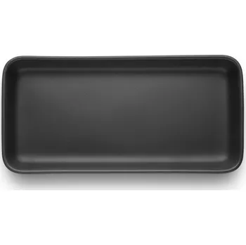 Stolování Servírovací talíř NORDIC KITCHEN 24 x 12 cm, černá, kamenina, Eva Solo