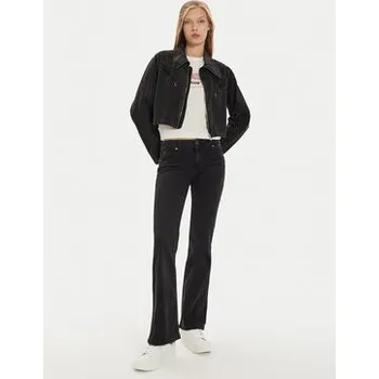 Pánské džíny Lee Jeansy Jessica 112355548 Černá Bootcut Fit 30_31