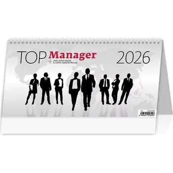 Kalendář Helma365 Stolní plánovací kalendář Top Manager 2026