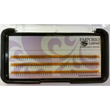 Umělé řasy 3D volume vějířky řas 120ks, D-0,05 EMPORIO Lashes