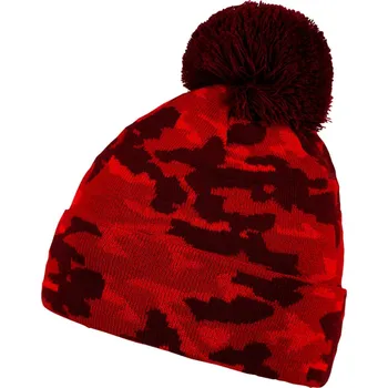 Čepice Zimní čepice Camo červený maskáč (05rc) UNI
