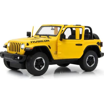 RC model auta Jamara RC auto Jeep Wrangler JL 1:14 žluté
