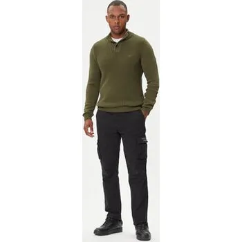 Pánský svetr Aeronautica Militare Svetr 252MA1572UL00409 Zelená Slim Fit L