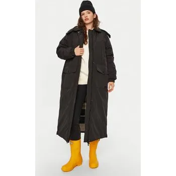 Dámský kabát Hunter Kabát pro přechodné období HARW0014242 Černá Regular Fit XXL