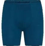 Icebreaker Anatomica Long Boxers Men ATLANTIS modrá S