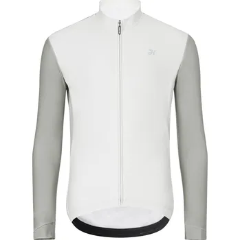 Cyklistické oblečení HOLOKOLO Cyklistický dres s dlouhým rukávem zimní - PERFORMANCE WINTER - béžová L