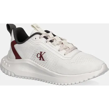 Dámské tenisky Tenisky Calvin Klein EVA RUNNER DRAWSTRING MIX MG dámské, béžová barva, YW0YW01992 00X, EUR 36
