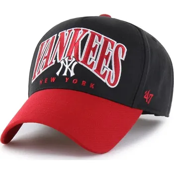 Kšiltovka Kšiltovka s příměsí vlny 47 brand MLB New York Yankees B.DRIBL17WBP.BK černá 99X, vel. ONE SIZE