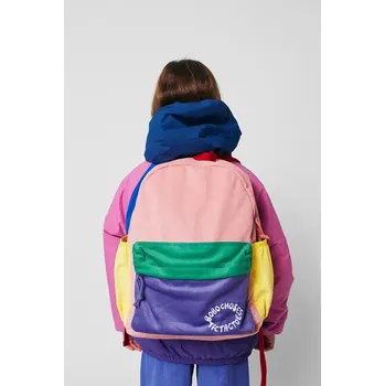 Dětský batoh Dětský batoh Bobo Choses Tic Tac Toe 225AI055 růžová 03X, vel. ONE SIZE