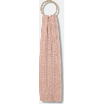 Šála Šála Twinset dámská, růžová barva, hladká, 252TO519A 30X, vel. ONE SIZE