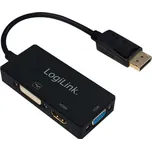 Logilink adaptér DisplayPort - DVI/HDMI/VGA CV0109