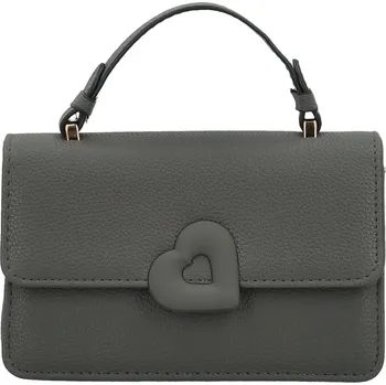 Kabelka Módní dámská koženková kabelka do ruky Derin, tmavě šedá