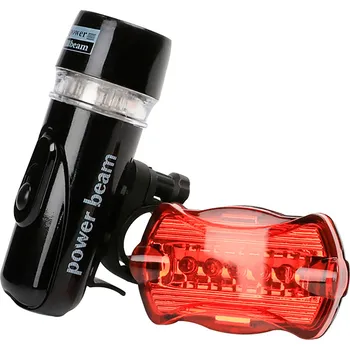 Cyklosvítilna Sada předního a zadního světla na kolo