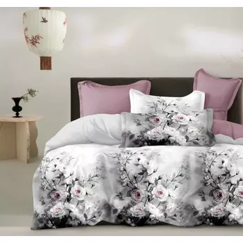 Povlečení NOVINKA 2025! BAVLNĚNÉ OBOUSTRANNÉ POVLEČENÍ 140x200/70x90 cm – EWA