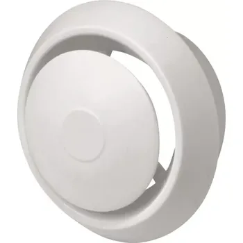 Anemostat 150/100mm bílý plastový TOPTRADE 600870