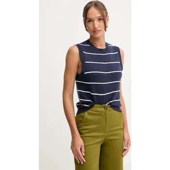 Top United Colors of Benetton dámský, tmavomodrá barva, 104ME10EC 59X, vel. L