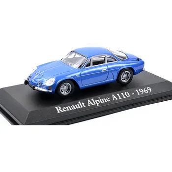 autíčko Renault Alpine A110 1969 1:43 - časopis s modelem Renault Alpine A110 - 1969 - kovový model auta