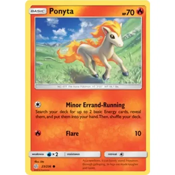 Sběratelská karetní hra Ponyta 023/236 - Cosmic Eclipse Typ karty: Non-Holo