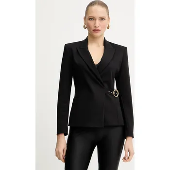 Dámské sako Sako s příměsí viskózy Just Cavalli 79PAQ705.J0092 černá 99X, vel. 34