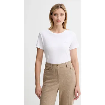 Pánské tričko Bavlněné tričko BOSS Orange C_Esogo_4 50549184 bílá 00X, vel. L