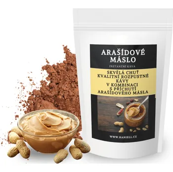 Káva Rozpustná káva Arašídové máslo – lahodná oříšková bomba 25 g