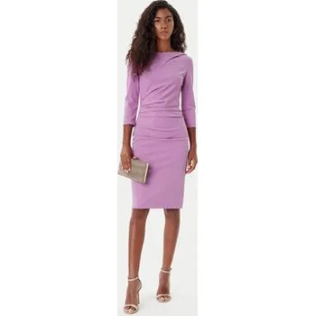 Dámské šaty Rinascimento Koktejlové šaty CFC0126154003 Růžová Slim Fit XL