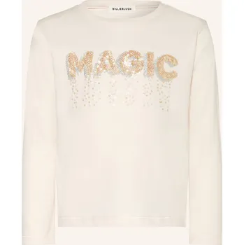 Dámské tričko Billieblush Dívčí Tričko S Dlouhým Rukávem A Flitry, růžová /...