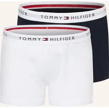 Pánské spodní prádlo Tommy Hilfiger Boxerky, 2 Kusy V Balení, bílá / tmavě modrá