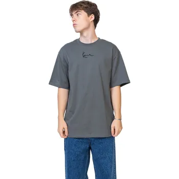 Pánské tričko Tričko Karl Kani Signature šedá - L
