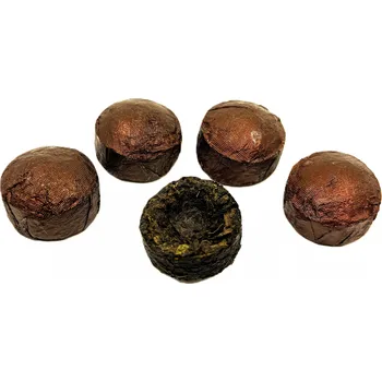 Čaj Prodejnabylin.cz PU ERH TUO CHA BLACK - černý čaj váha: 50g