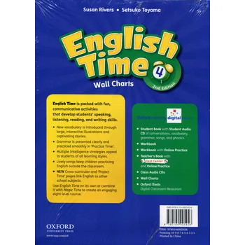 Anglický jazyk English Time 2nd Edition 4 Wall Charts