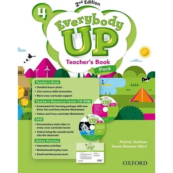 Anglický jazyk Everybody Up 4 Teachers Book Pack with Online Practice and Classroom Presentation Tool', 2nd