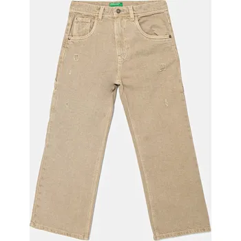 Dětské rifle United Colors of Benetton 481SCE04I.G.seasonal béžová 80X, vel. 130