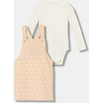 Kojenecká souprava Dětská bavlněná souprava Guess A5BG09.KA6W4.9BYA béžová 01X, vel. 68-76