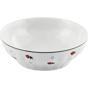 G. Benedikt | Miska válcová, vínová kytička, 17 cm, Josefine