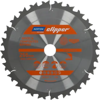Řezný kotouč Kotouč pilový Norton Clipper TCT RIPPING 255x2,6/1,8x30 Z24