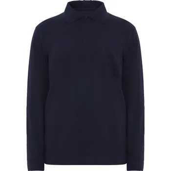 Pánská košile Pánská polokošile s dlouhým rukávem Santana námořnická modrá (55) M