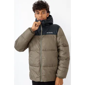 Zimní Bunda Columbia Puffect™ Stone Green Black - XL