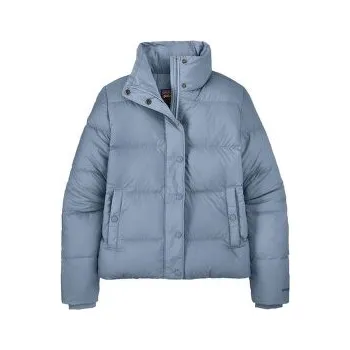 Patagonia Silent Down Jacket Women Barnacle Blue modrá XL