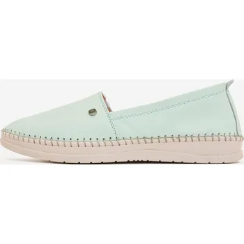 Dámské mokasíny Dámské mokasíny Looke PASCALE světle zelená 37