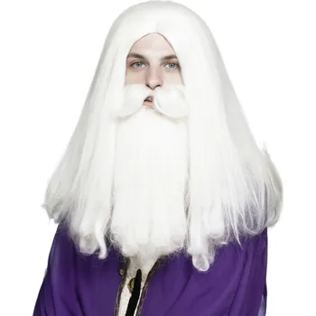 Karnevalová paruka Pánská paruka - čaroděj